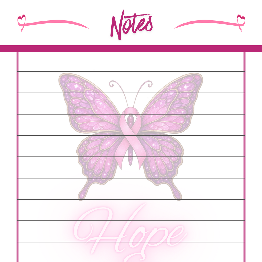 Cancer Hope and Love 3.25 x 8 Inches