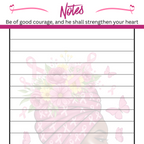 Cancer Be of Good Courage 3.25 x 8 Inches