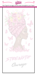 Cancer Be of Good Courage 3.25 x 8 Inches