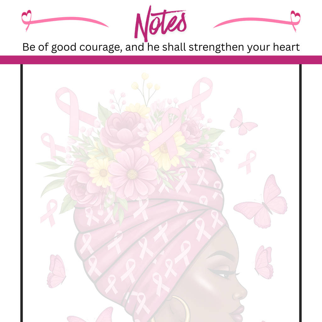 Cancer Be of Good Courage 3.25 x 8 Inches