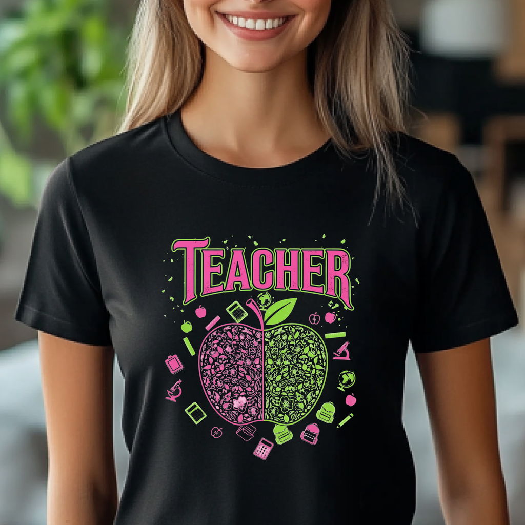 Wicked Teacher Apple DTF