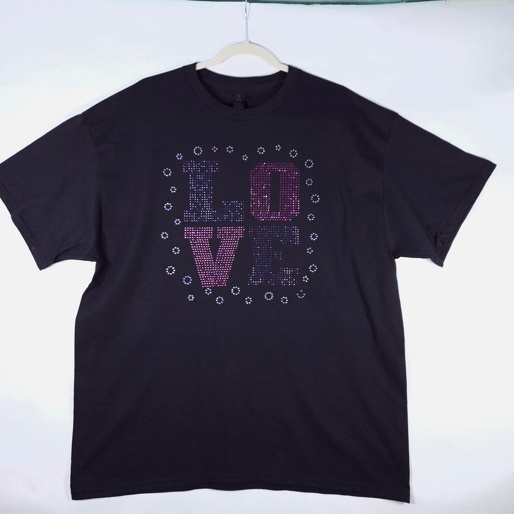 LOVE Rhinestone Template (Digital Download)