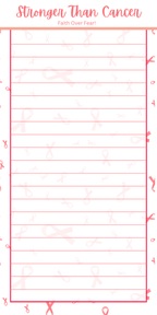 Cancer Stronger Than Cancer 3.25 x 8 Inches