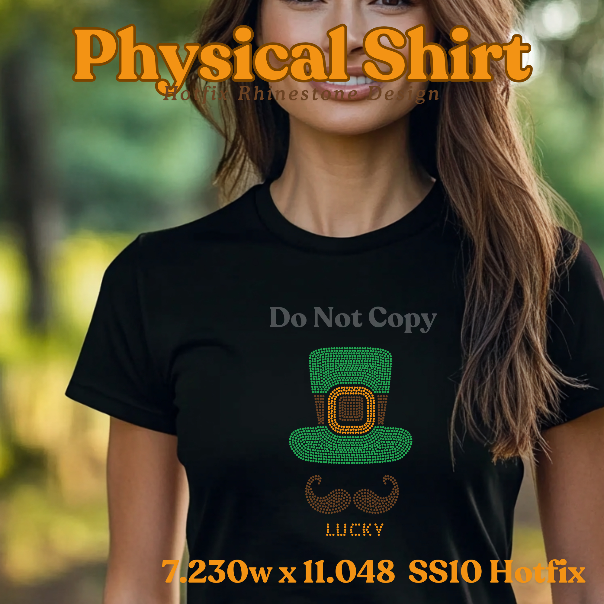 Lucky Rhinestone T-Shirt