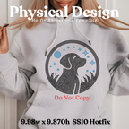 Puppy and Skyline Rhinestone T-Shirt