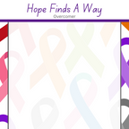 Cancer Hope Finds A Way 3.25 x 8 Inches