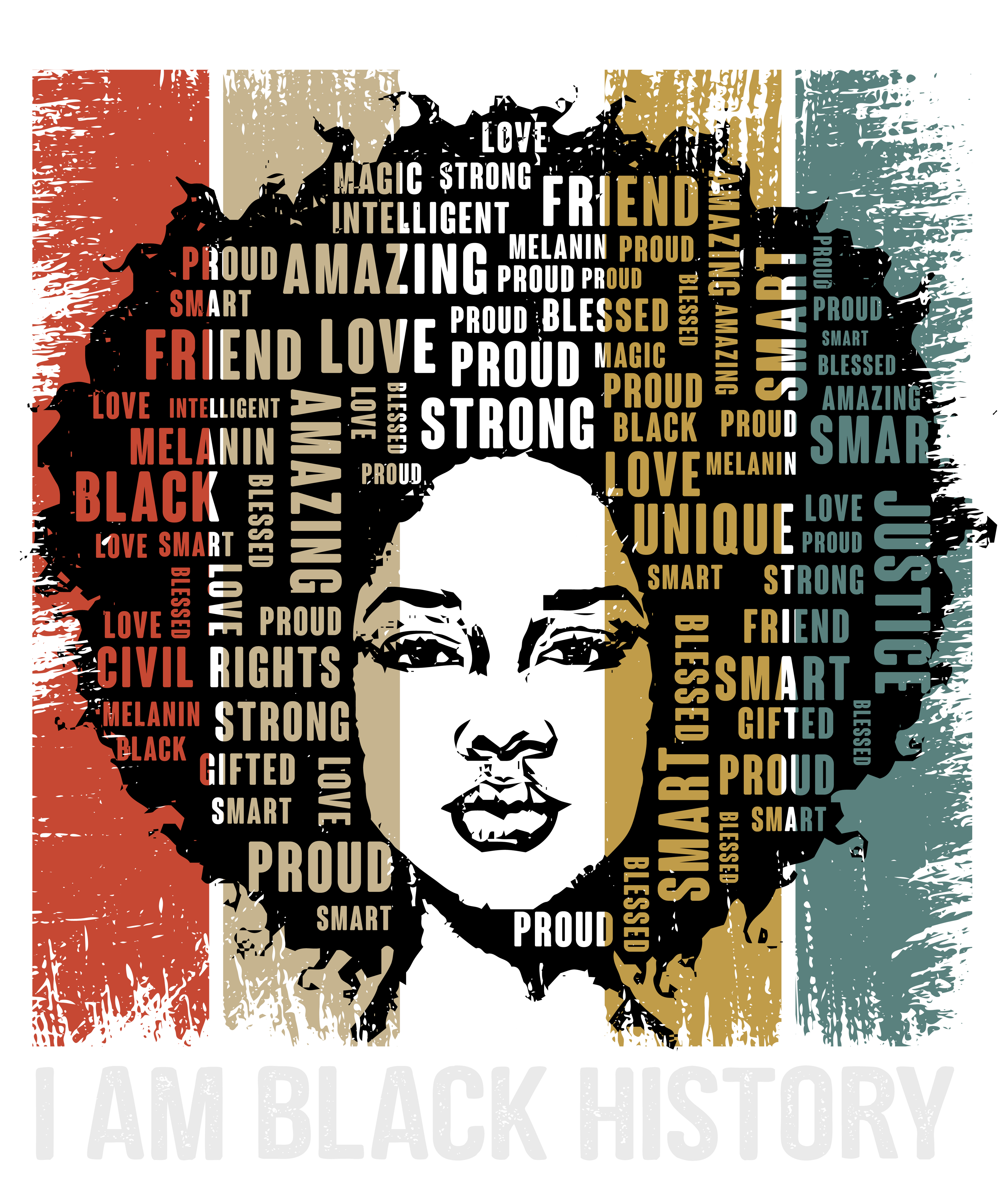 I Am Black History DTF