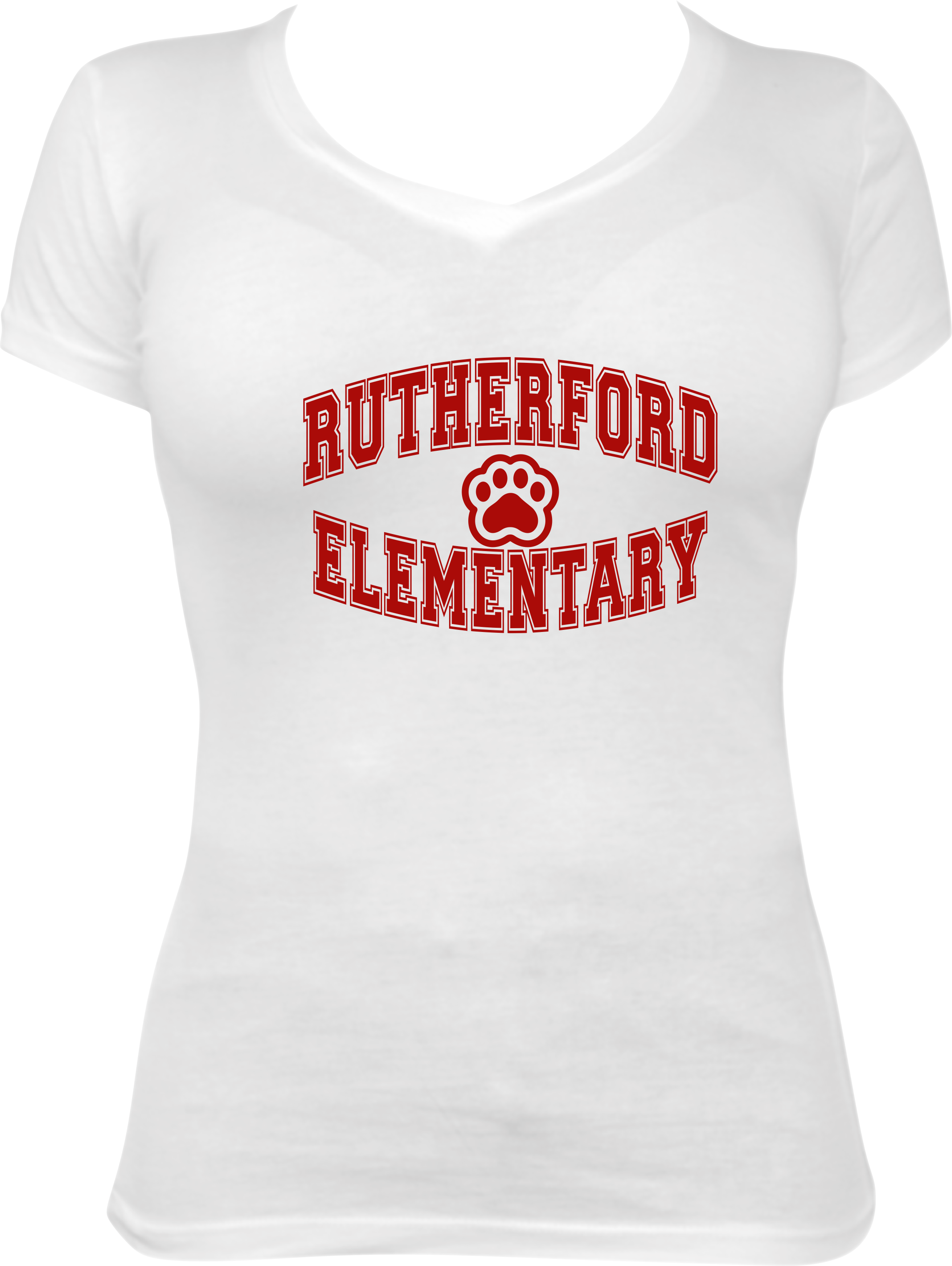 Rutherford Classic Logo with Paw