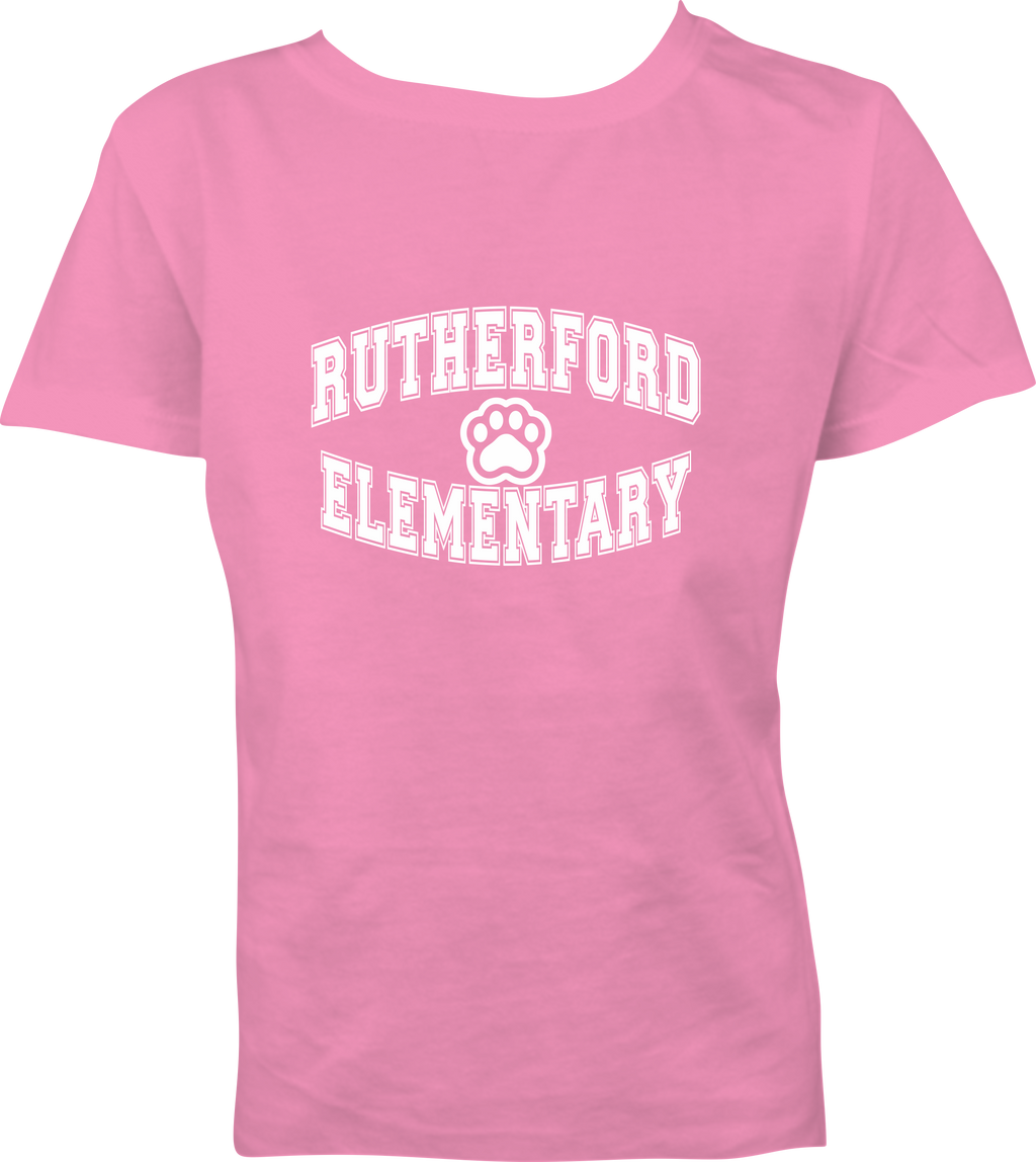 Rutherford Classic Logo with Paw