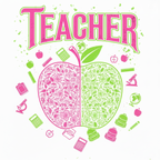 Wicked Teacher Apple DTF
