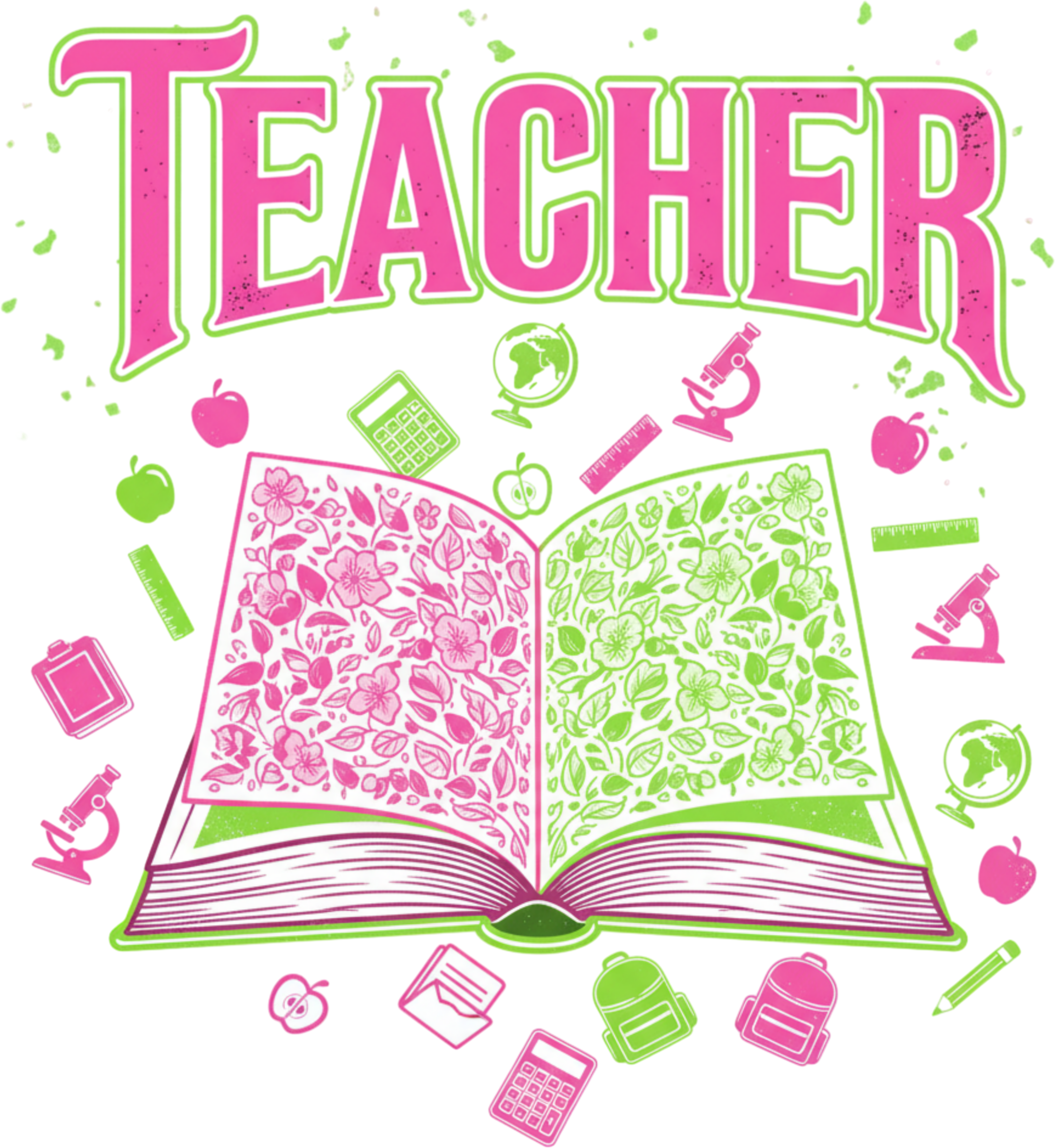 Wicked Teacher Book DTF